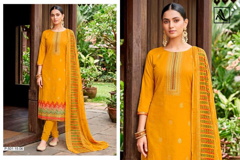 Alok suit khatta meetha printed dress material wholesale